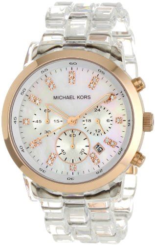 michael kors clear watch ebay